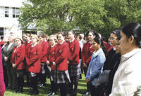 SH Hutt college's new cross Archdiocese of Wellington