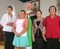 Maori chaplain honoured with korowai Archdiocese of Wellington