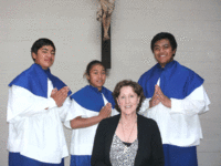 Girl servers in Samoan altar ranks Archdiocese of Wellington