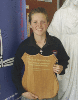 Award for Tawa boy Archdiocese of Wellington
