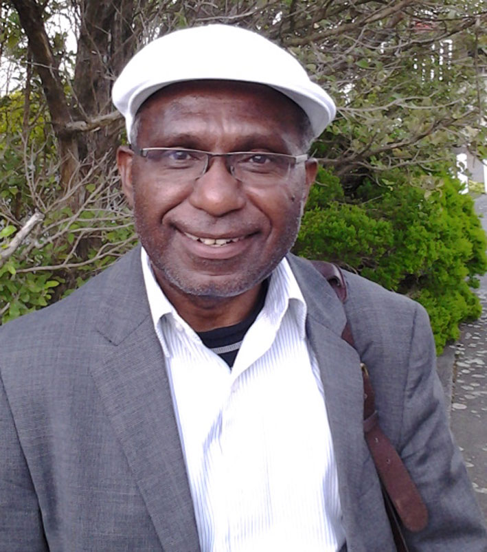 Exiled West Papuan independence leader Octo Mote.