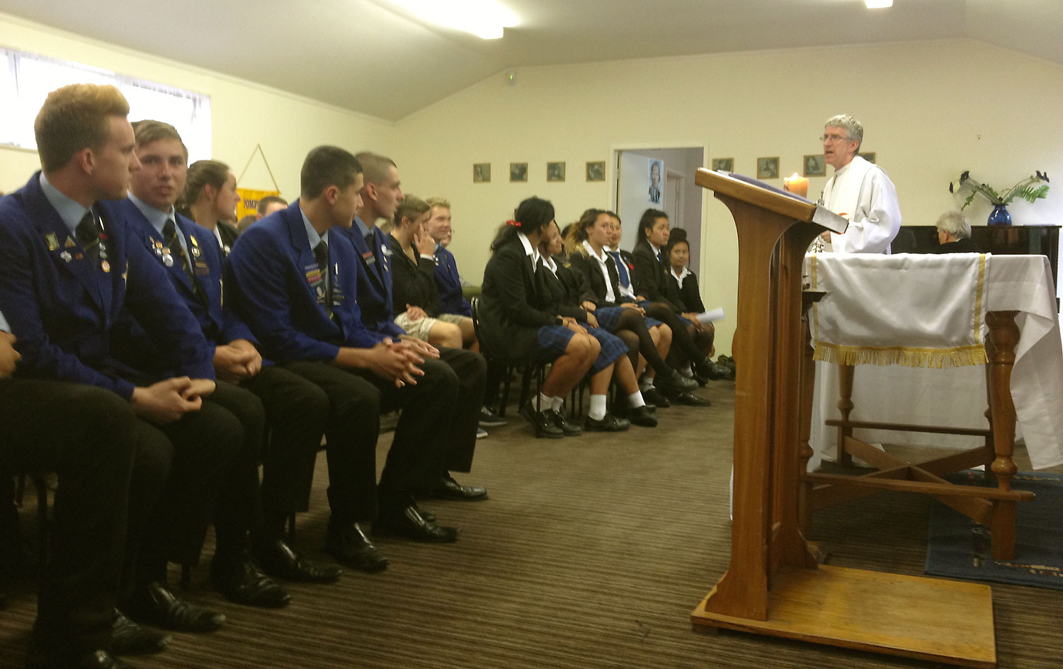 St Bernard's College Faith and Chips