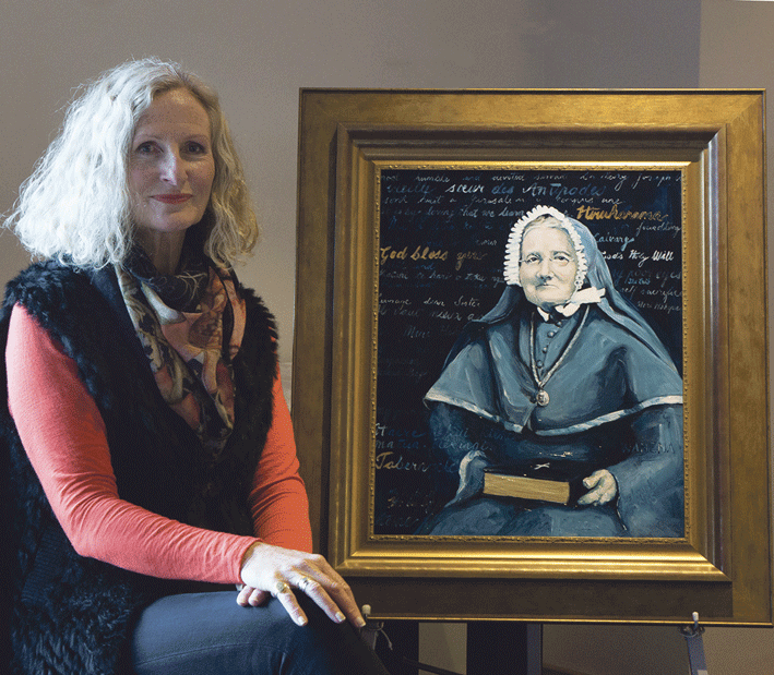 New portrait of Mother Aubert Archdiocese of Wellington