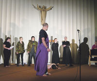 Large audience praises locally written passion play Archdiocese of Wellington