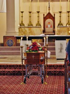 James Lewis Grant – prayed for and farewelled with dignity.  Photo: Ruth Doherty