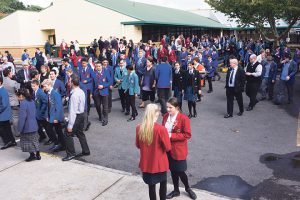 Students, staff and visitors.