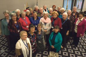 Pictured at the national conference in Christchurch last month are delegates from the NZCWL Wellington and Palmerston North diocesan branches.  Photo: Annette Scullion