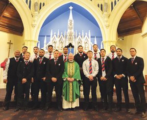Mass for Marist St Pat’s Rugby Archdiocese of Wellington