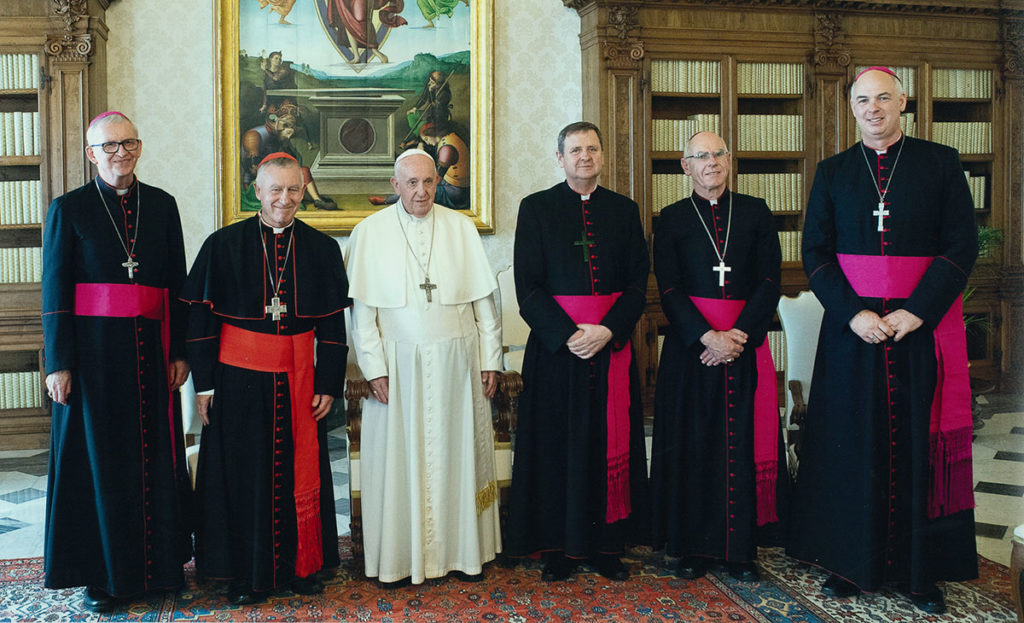 New Zealand Catholic Bishops Meet Pope Archdiocese of Wellington