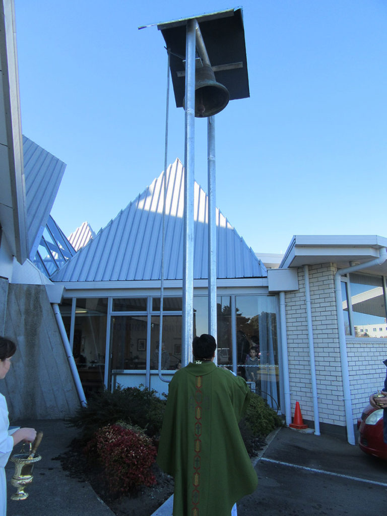 Church bell rings again Archdiocese of Wellington