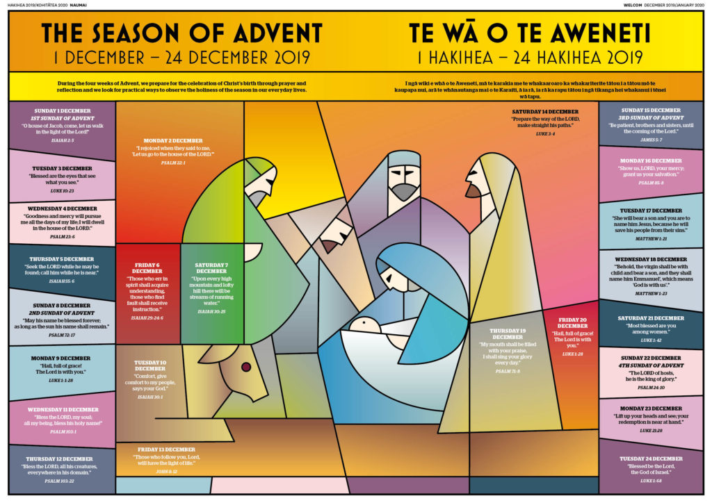 The Season of Advent – Te Wā o te Aweneti Archdiocese of Wellington