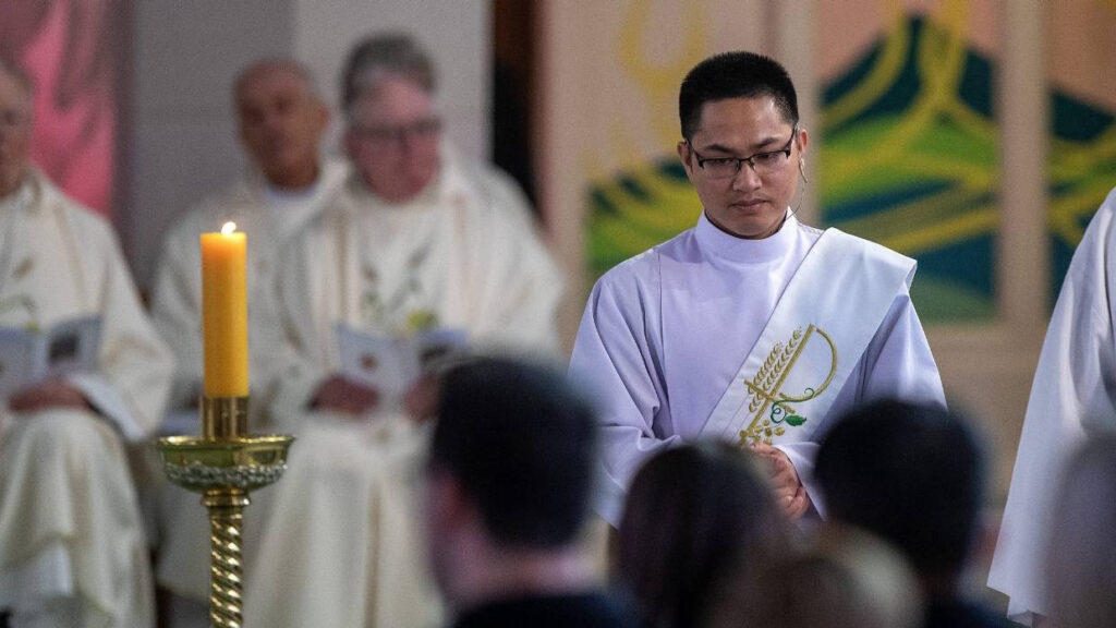 Newly ordained priest for Palmerston North Diocese Archdiocese of Wellington