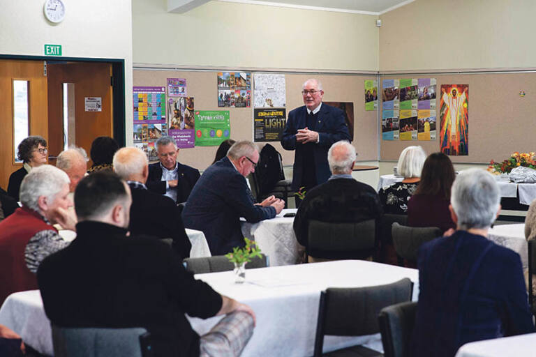 praised pastoral mons walsh palmerston gathering