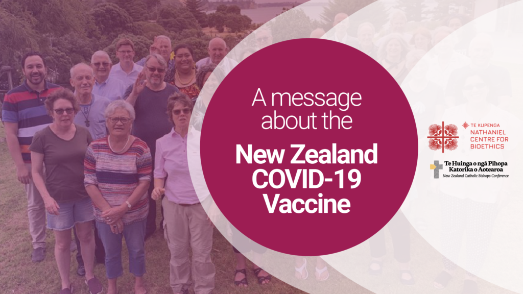 Support the COVID-19 vaccination programme Archdiocese of Wellington