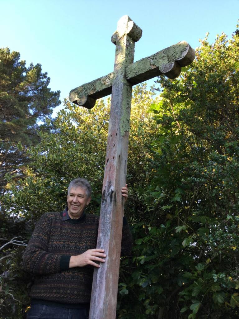 Karori Cemetery historic wooden cross project Archdiocese of Wellington