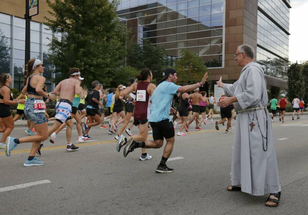 Chicago marathon fundraiser for the poor Archdiocese of Wellington