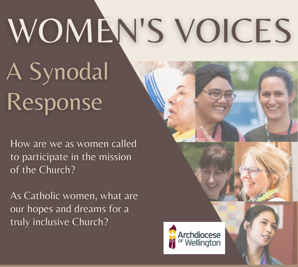 Upcoming event: Women's Voices - A Synodal Response Archdiocese of Wellington