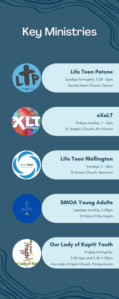 Young Church Ministries Archdiocese of Wellington