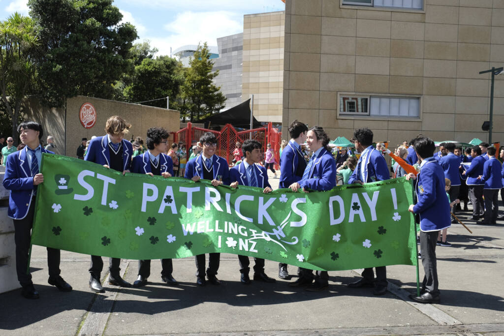 St Patrick’s Day parade Archdiocese of Wellington
