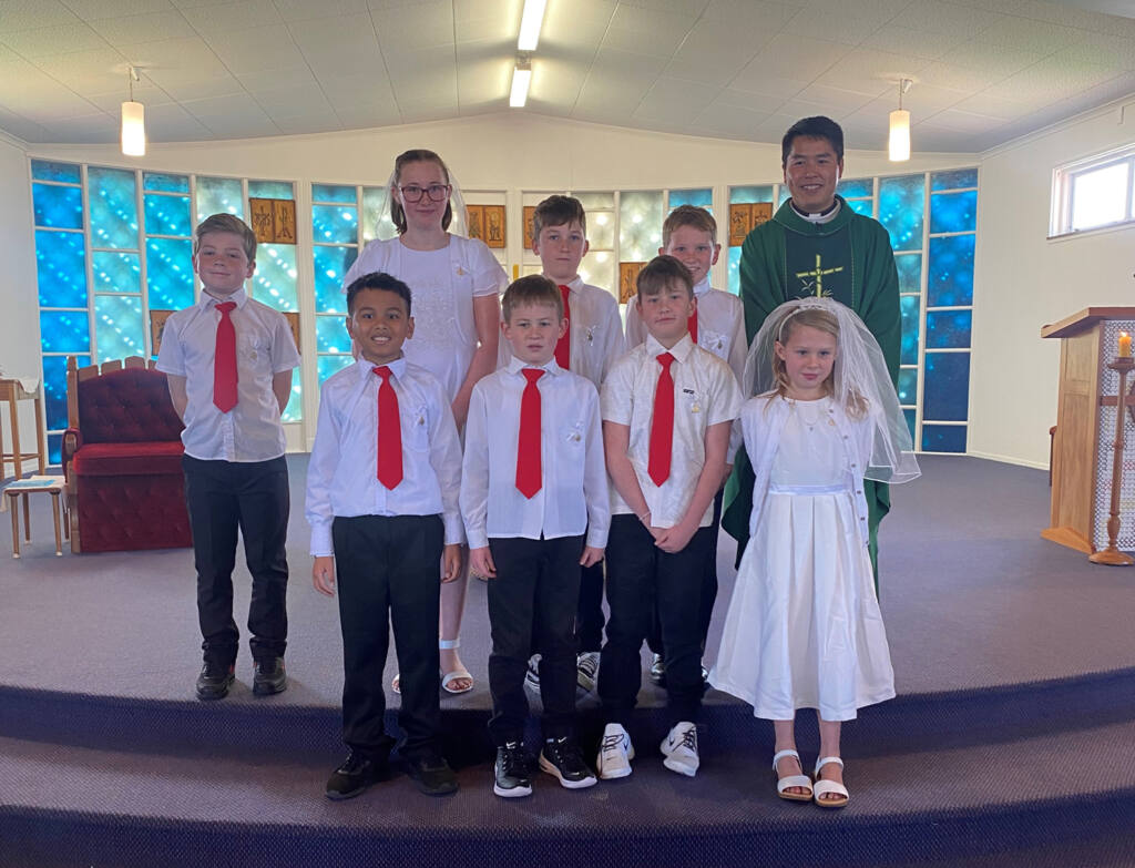 Holy Communion, Opotiki Archdiocese of Wellington